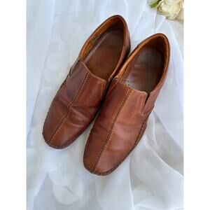 Pikolinos Brown Leather Driving shoes Slip On Loafers Men's 45 US 11-11.5 Spain